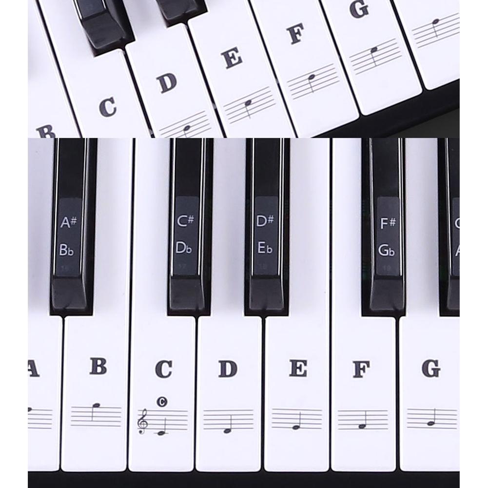 （New）Tranparent Piano Keyboard ticker 88 Key Electronic Keyboard Piano ticker. 