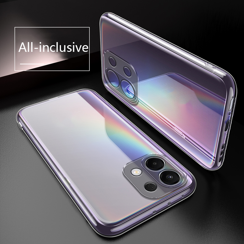 Biruiqu For OPPO K13 Back Cover Soft Casing Transparent TPU Simple Case Covers. 
