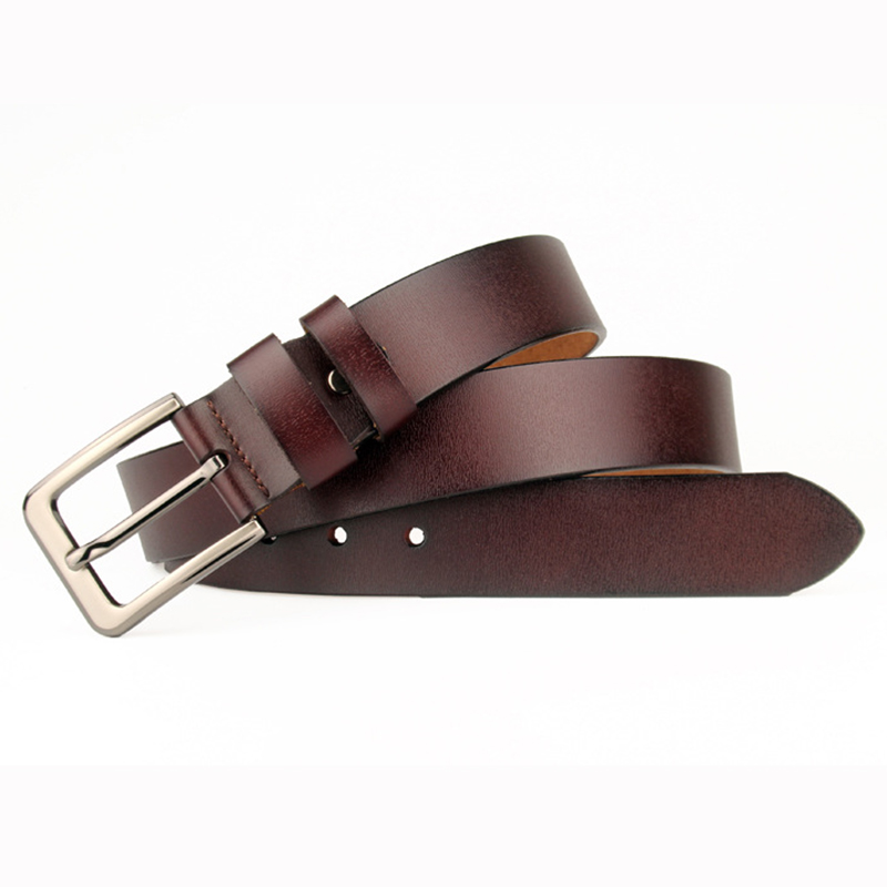 Leather belt for men top quality male casual pin bakle belt - Contains enduring appeal and value - Creative and unique design elements. 