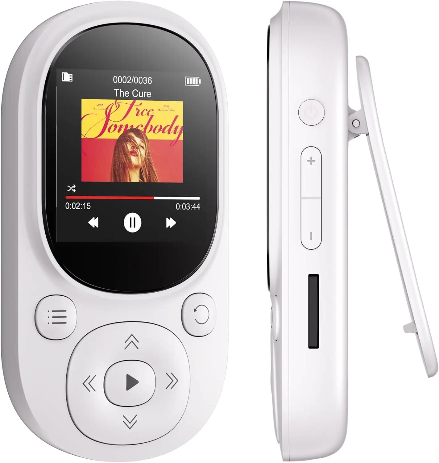 MP3 Player / MP4 Player MP3 Music Player with 32GB Memory Slim Classic Digital LCD 1.44inch Screen Type-c Port with FM Radio. 