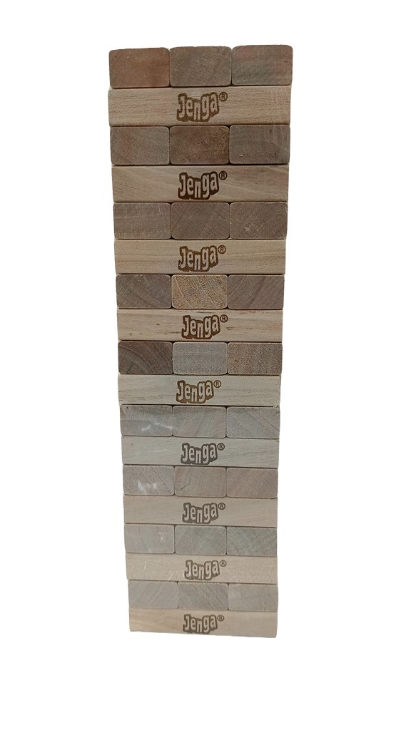 Jenga Giant Family Edition: Perfect Game for All Ages - Exciting, Safe, and Fun. 