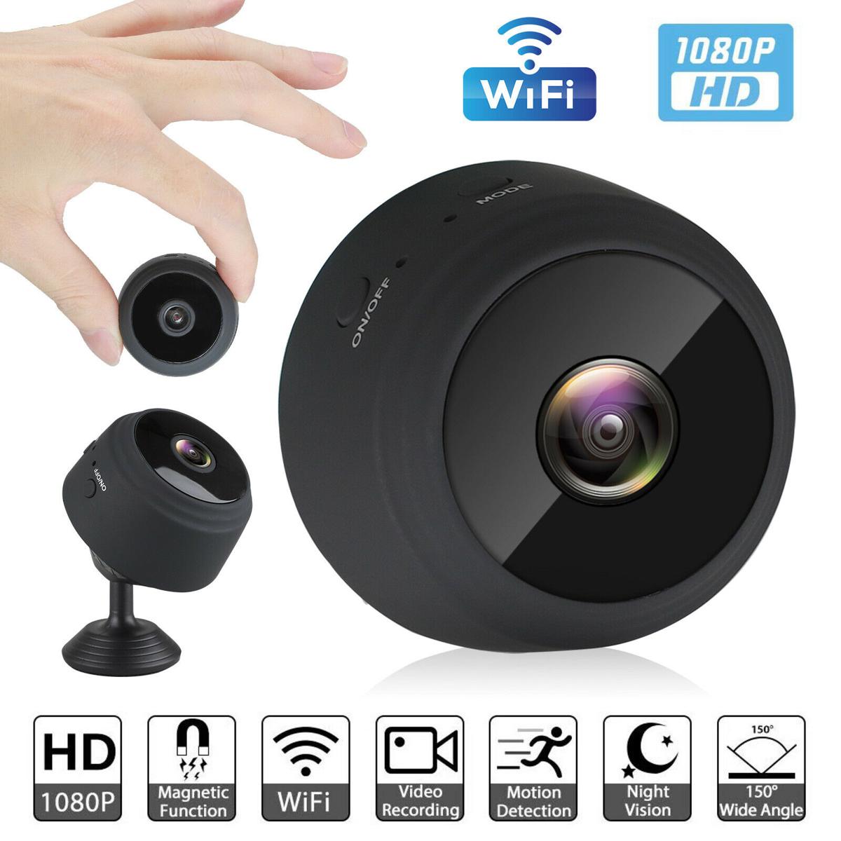 1PC 1080P HD Mini Camera IP WIFI Camera Camcorder Wireless Home Security DVR Night Vision. 
