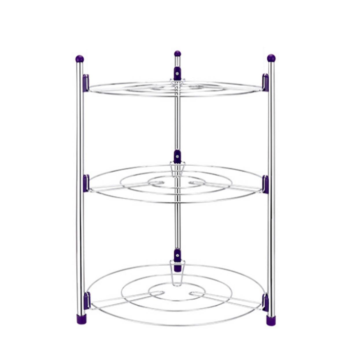 2 3 5 Tiers Saucepan Frying Pan Pot Storage Kitchen Rack Shelf Stand Kitchen Organizer 3 Floors Buy Online At Best Prices In Bangladesh Daraz Com Bd