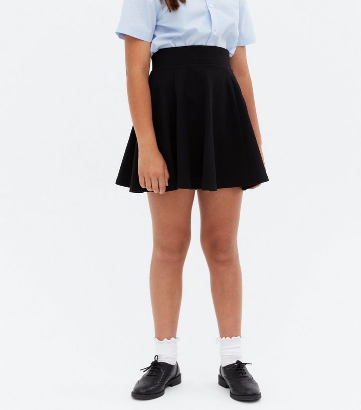 Skater skirt cheap black