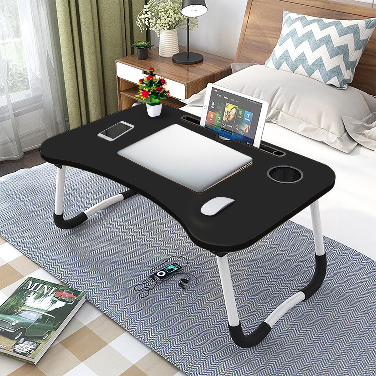 Foldable and Portable Multi-Purpose Laptop Table Stand/Study Table/Bed Table