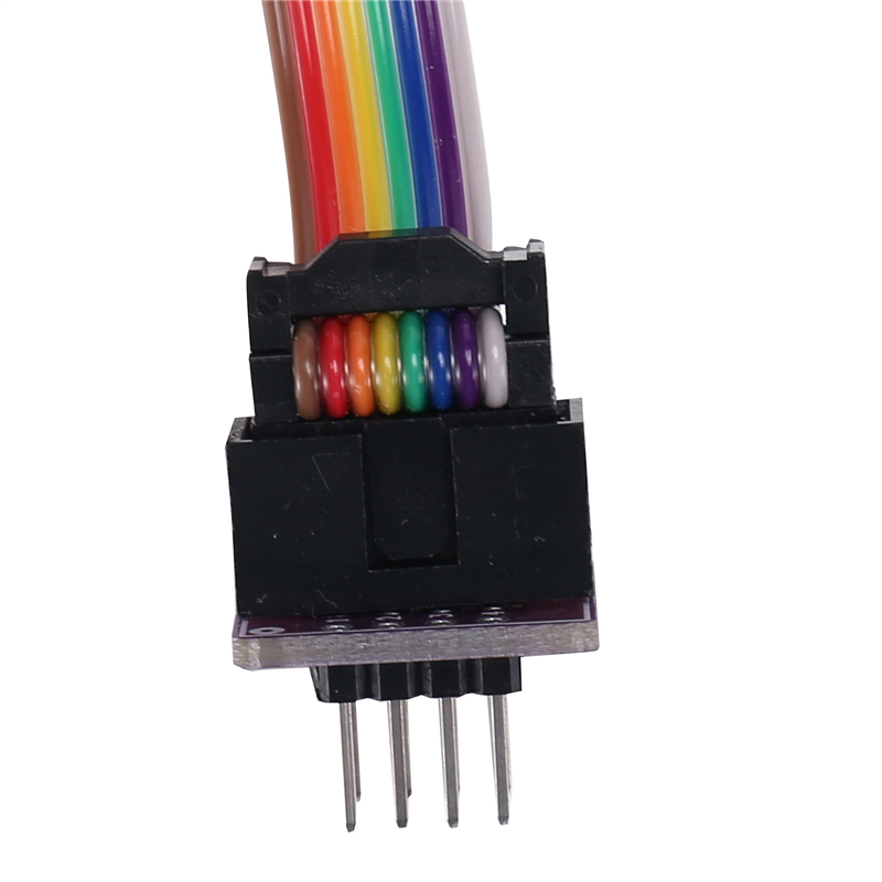 SOIC8 SOP8 Test Clip Probe Line for EEPROM 93CXX/25CXX/24CXX Circuit Programming on USB Programmer TL866 RT809H(A). 