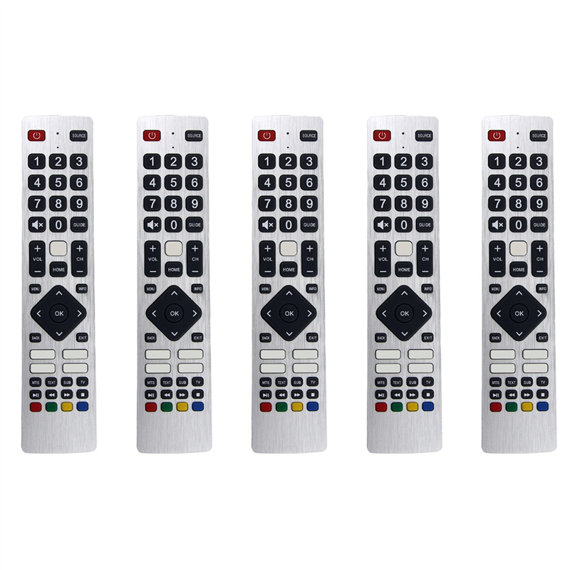 5X RMC0133 Remote Control Replace for TV Remote Control Free Setup