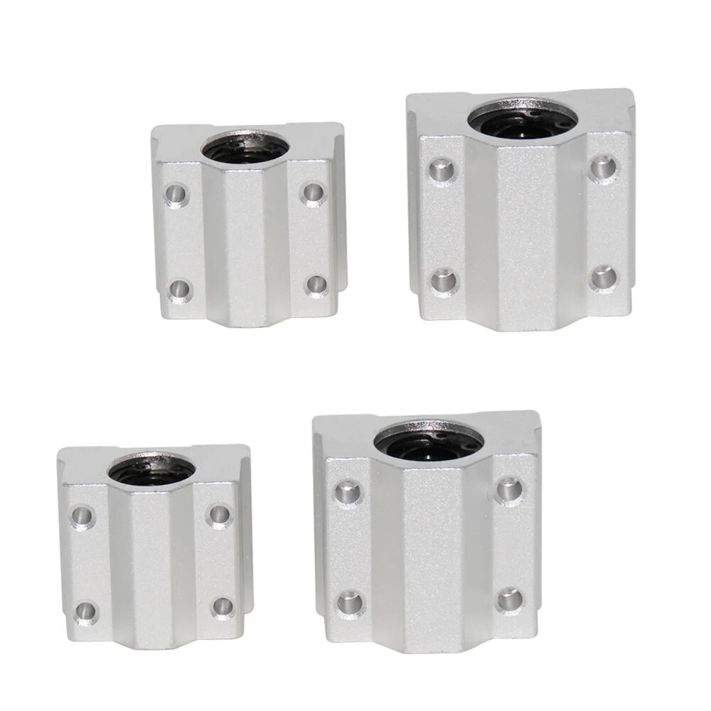 1pc Linear Motion Ball Bearing Slide Block Bushing SC8UU SCS6UU SCS8UU SC10UU SCS12UU Linear Shaft C 3D Printer Parts. 