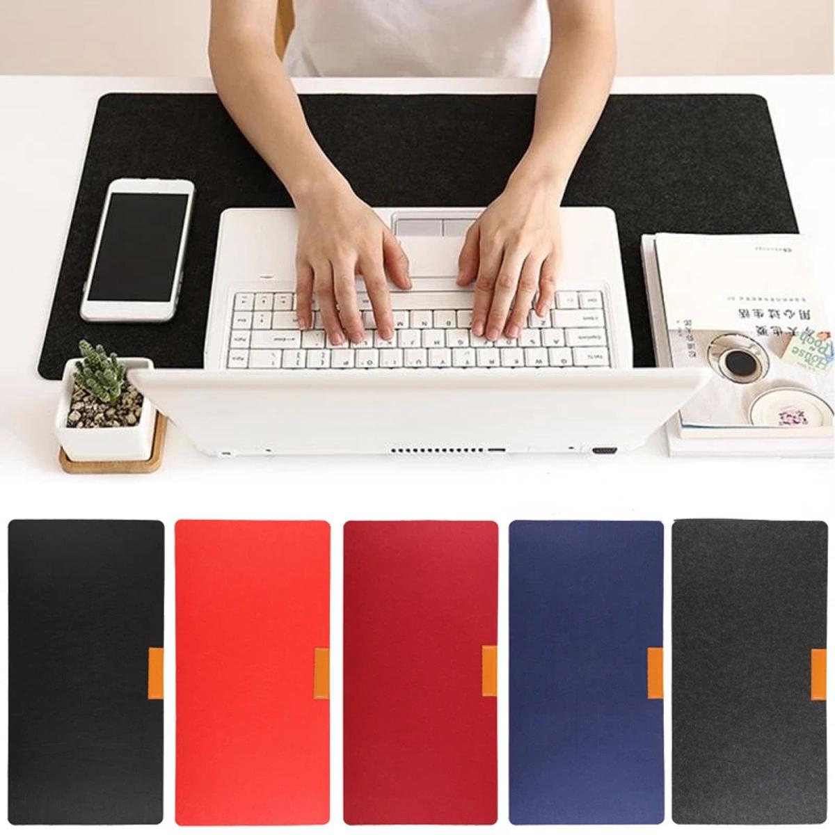Office Computer Desk Mat Table Keyboard Big Mouse Pad Laptop Cushion Desk Soft Non-slip Felt Mat Large Game Mouse Pad 600*300mm