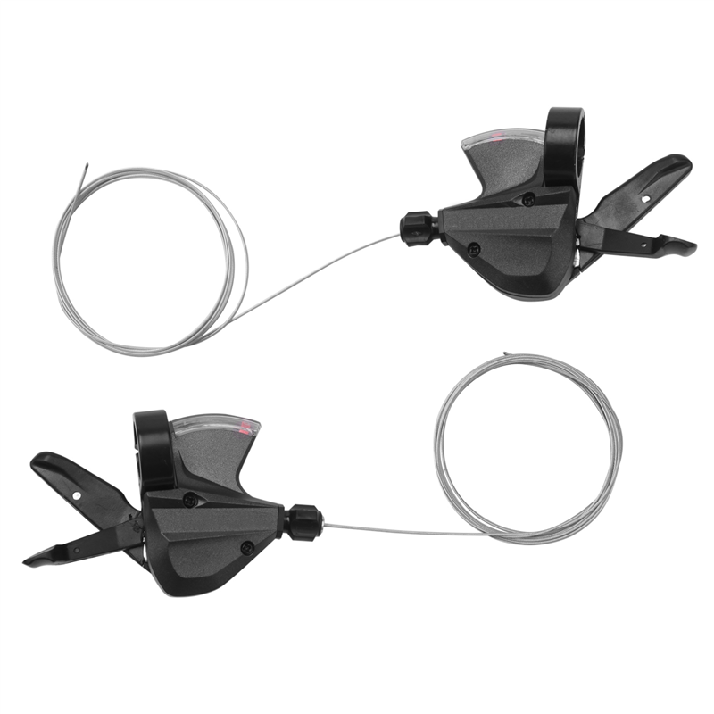 TWEXQNY 4x M370 9 Speed Shifter Trigger Set SL-M370 3X9 with Inner Cable