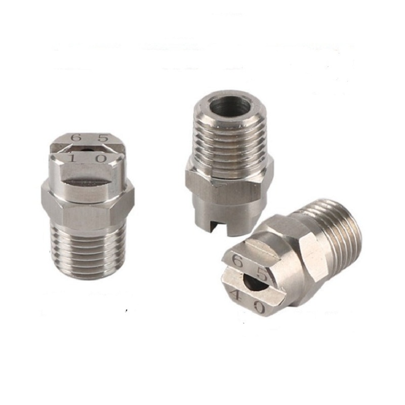 1pcs Flat Fan Spray Nozzle, flat fan Vee Jet water spray nozzle, Jet cooling nozzle,Industrial spray tip 0-110degree. 