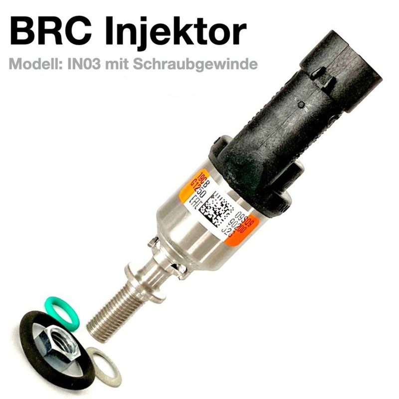Injector LPG Injector CNG GPL IN03 Orange for Opel Etc.09SQ99020002G Replacement Parts 1 Piece. 