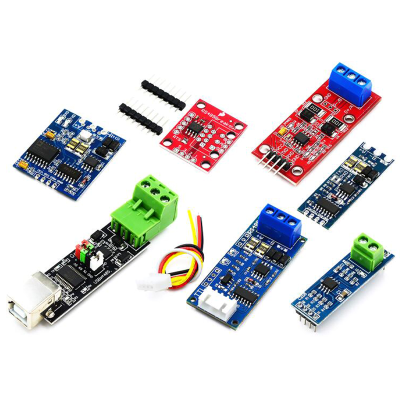 TTL Turn To RS485 Module Hardware Automatic Flow Control Module Serial UART Level Mutual Conversion Power Supply Module 3.3V 5V