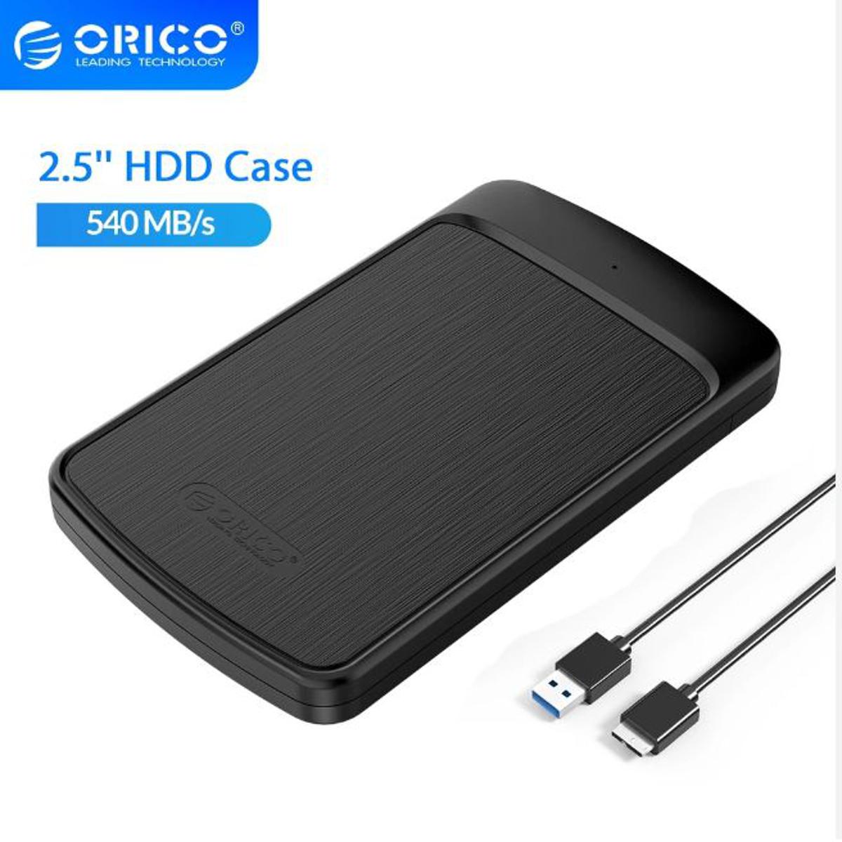 ORICO 2020U3 Plastic USB3.0 2.5 inch SATA SSD Hard Drive Case Support 4TB Mobile External HDD Enclosure Box High Speed