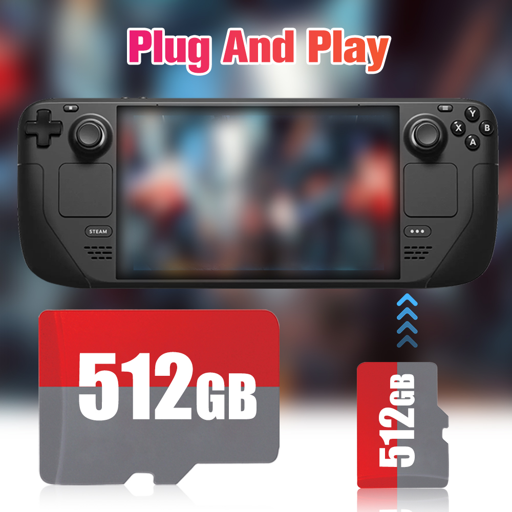 Batocera Gaming TF Card 512GB for Windows Memory Card For PC/MAC/Steam Deck/GDP WIN4 Handheld with 51400 Games For PS3/PS2/PS1. 