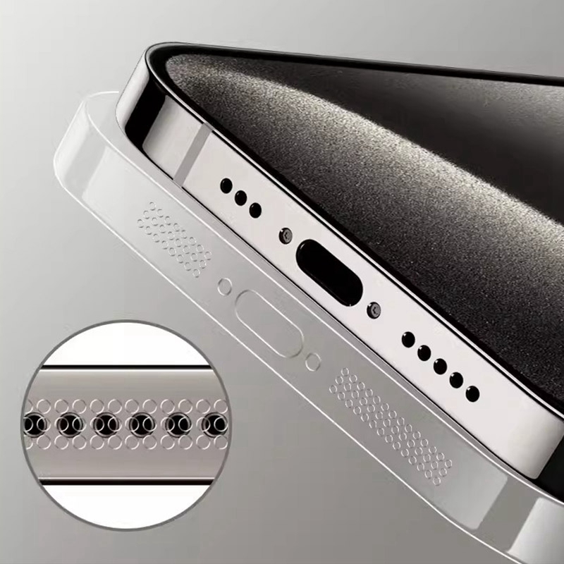 The glass side bezel film is not the frame of the dust mesh transparent matte ro x 15 PMax 15hone 1 for iP5 Pro Plus 15+ 15Pro Ma Hydrogel Film Defense
