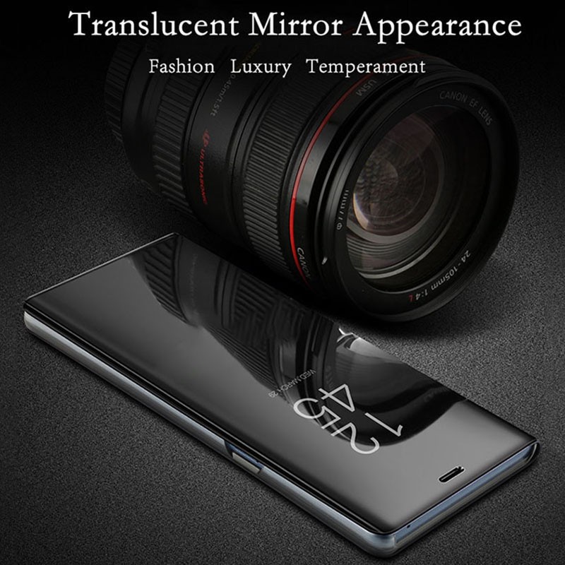 funda redmy note 11 s case smart mirror flip cover for redmi note 11s magnetic stand book coque on redme note11 not 11 pro shell. 