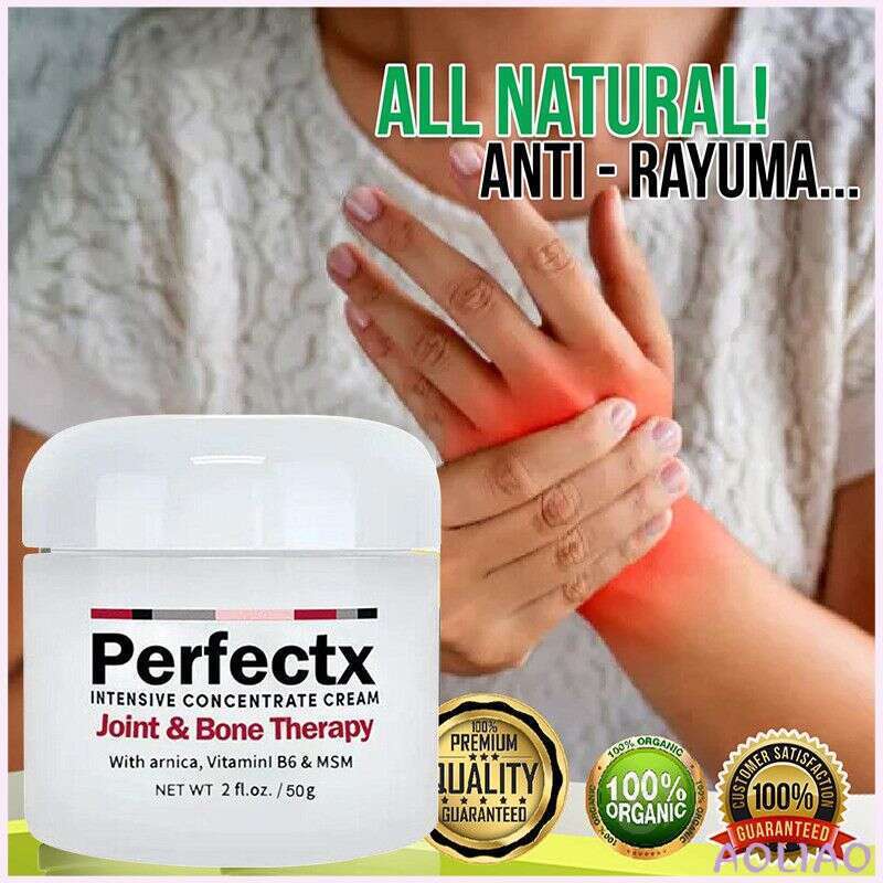 【Hot-Selling】 Japan And Therapy Osteoarthritis PERFECTX Joint Knee Toe Bone Pain Relieve Various Pains Stiffness Eliminate Cysts Repair Damaged Tendons Provides Relief for Back Neck Hands Feet AOLIAO