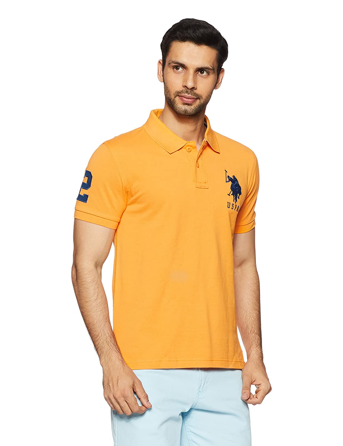 us polo half sleeve shirts