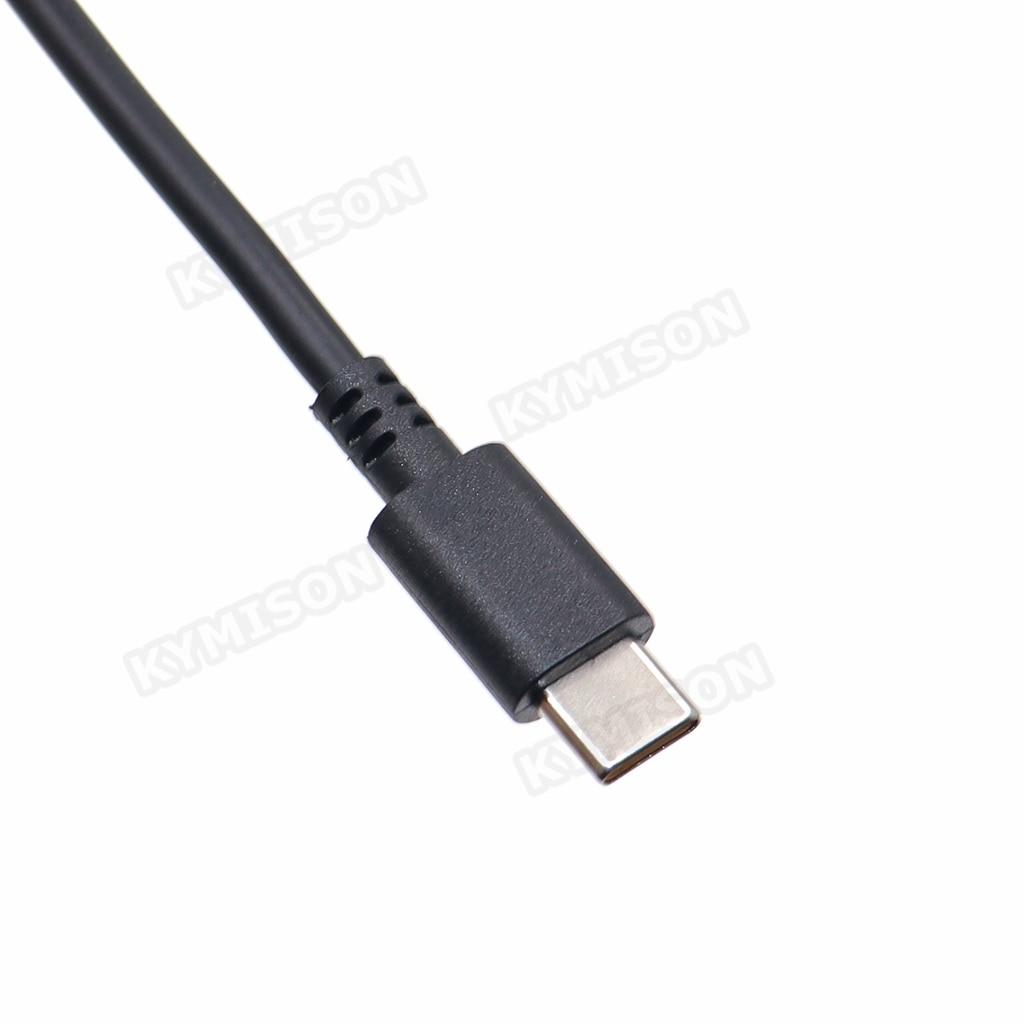 USB Type C Charging Cable DC Jack Plug Power Adapter Cable For Lenovo Laptop 45w 65w Adapter USB C Power Connector Cord 1.8m. 