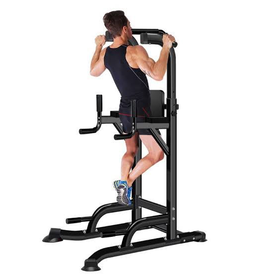 Chin Up and dip Station Power Tower Home use Exercise - Ab Tower. 
