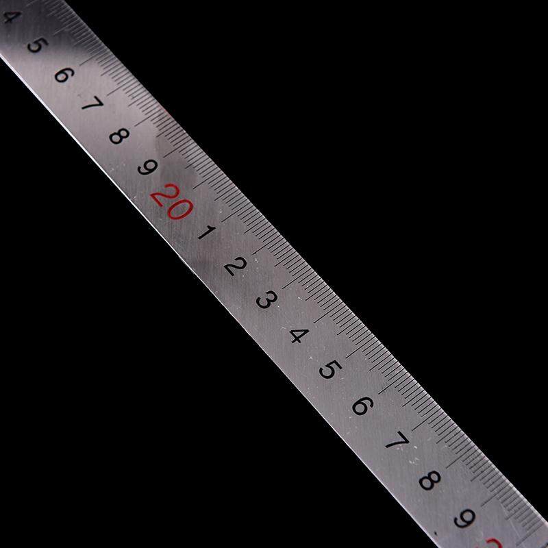 Stainless Steel 15x30cm 90 Degree Angle Metric Try Mitre Square Ruler Scale. 