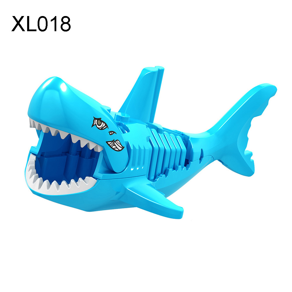 3D Ghost Shark Animal Puzzles DIY Building Blocks Model Early Learning Kids Toy. 