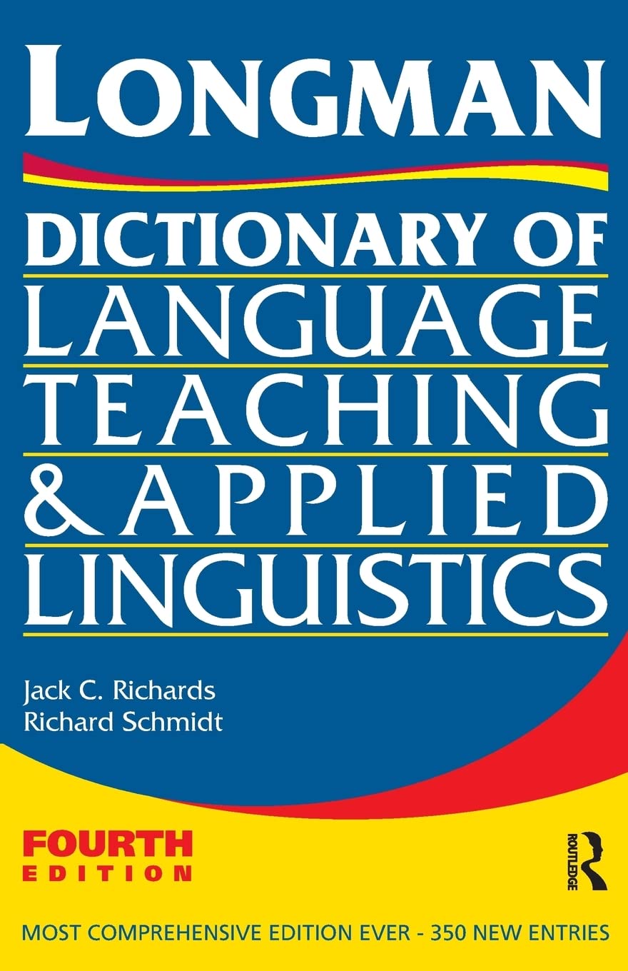 Longman Dictionary of Language Teaching and Applied Linguistics. 