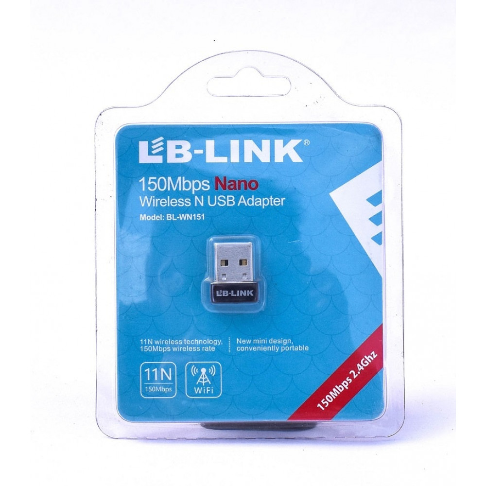 LB-Link Mini Wireless 150Mbps USB Adapter WiFi 802.11n/g 150M Network USB Lan Card Wi-Fi Receiver for Laptop PC Desktop. 