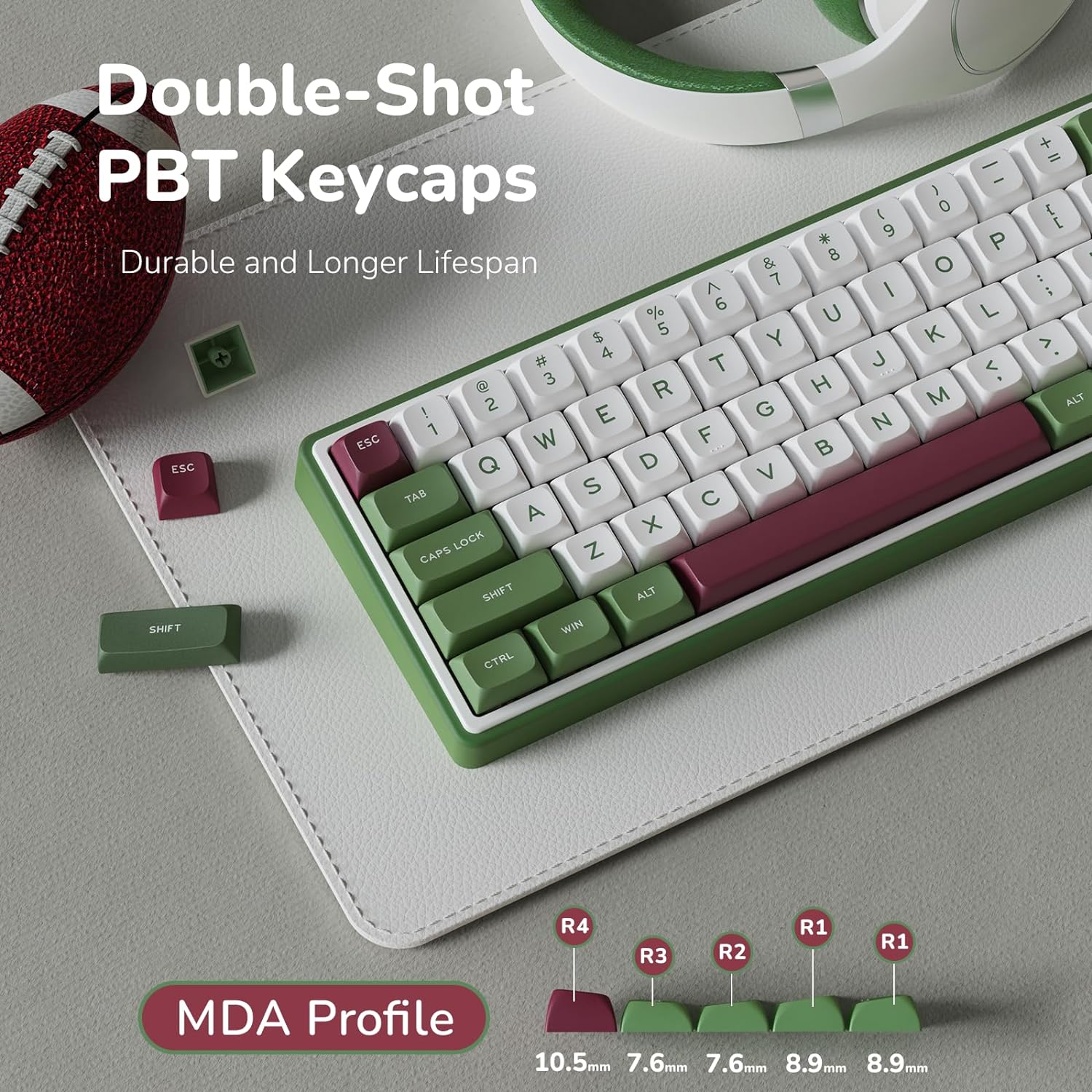 ROYAL KLUDGE RK R65 Gasket RGB Hot swappable Wired-knob Style Mechanical keyboard II plug and play with computer or xbox or console. 