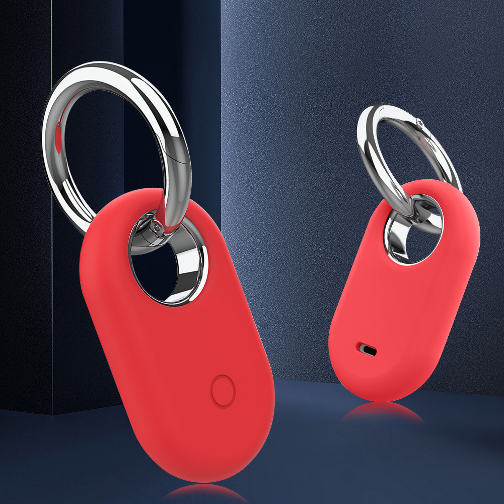 2pcs For Samsung Galaxy SmartTag 2 Locator Tracker Case Keychain Anti-Scratch Protective Skin Cover For Smart Tag Tracker Holder. 