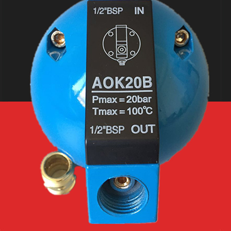 AOK20B Automatic Drain Filter Air Compressor Automatic Drain Valve. 