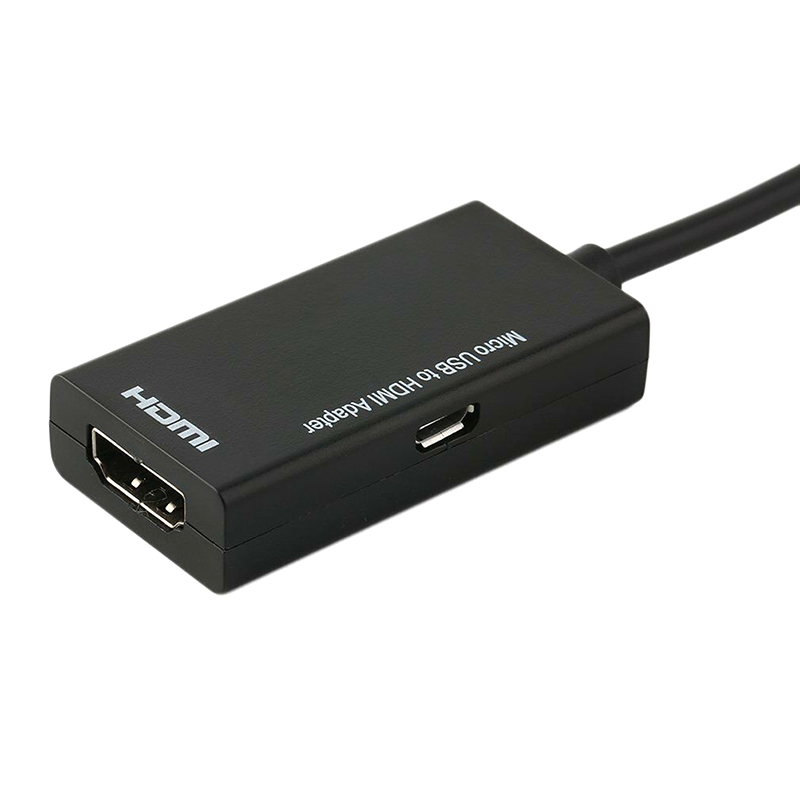 Micro USB 2.0 To HDMI HDTV TV HD Adapter Cable For Cell Phone Samsung LG S7. 