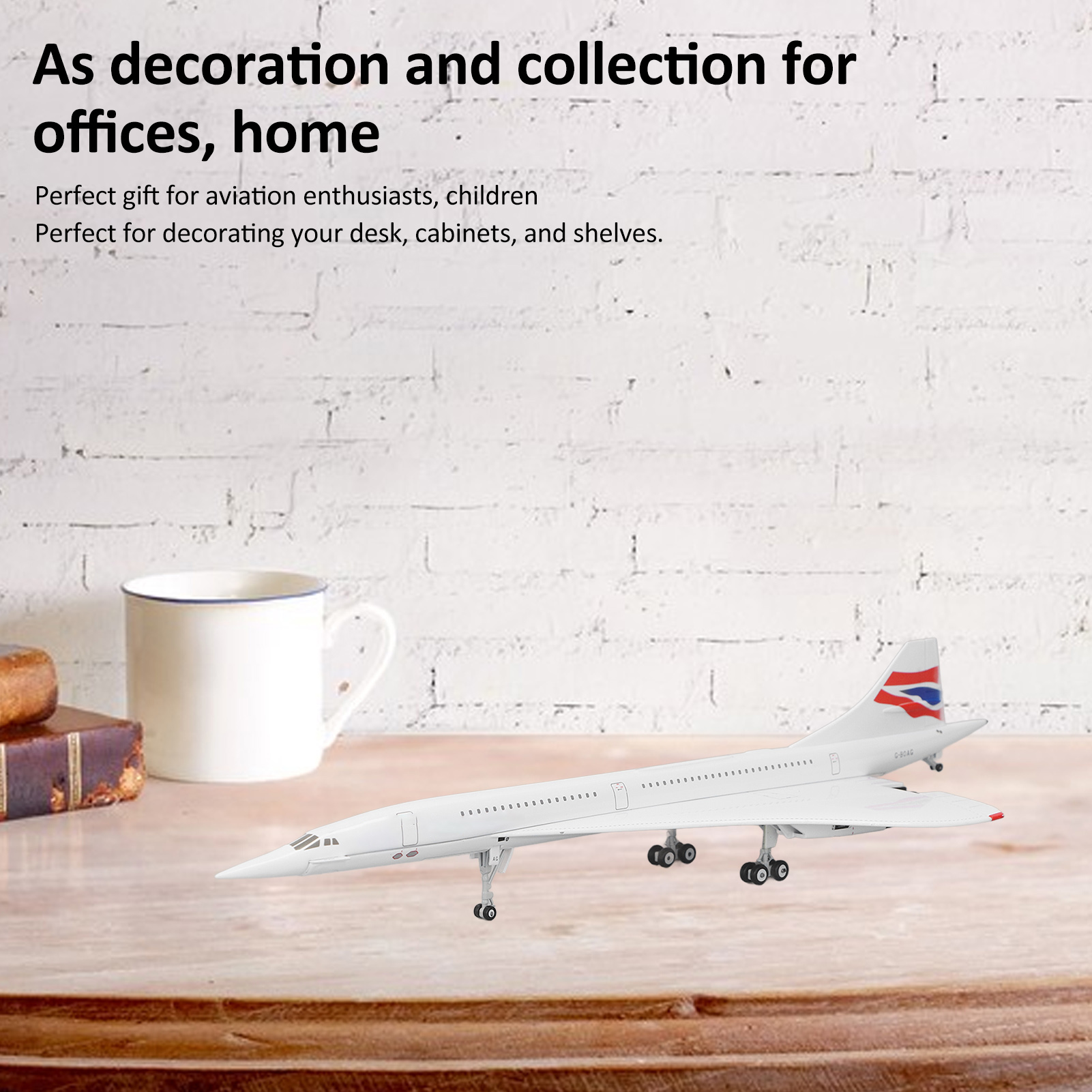Airplane Model, 1:200 Scale Alloy Plane Model for Collection. 