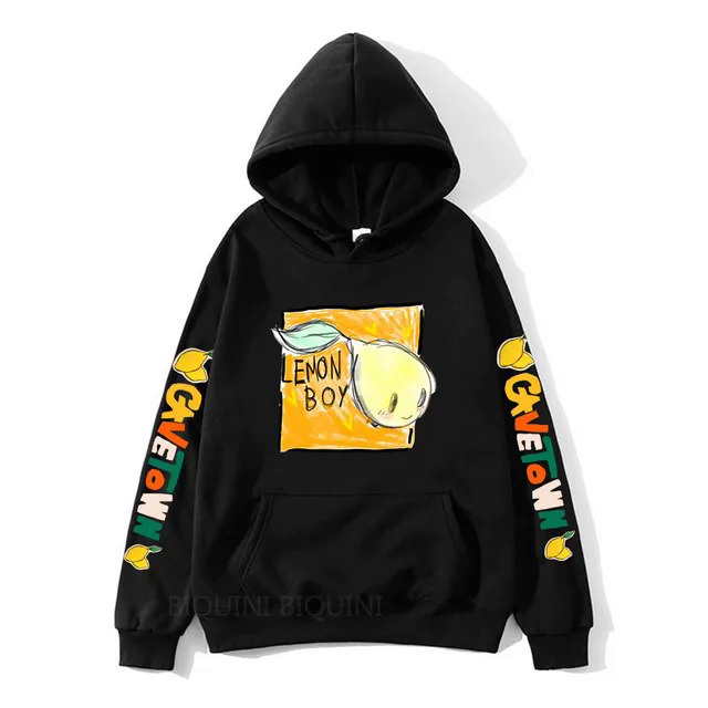Cavetown Lemon Boy Hoodies Kawaii Cartoon Printed Clothes with