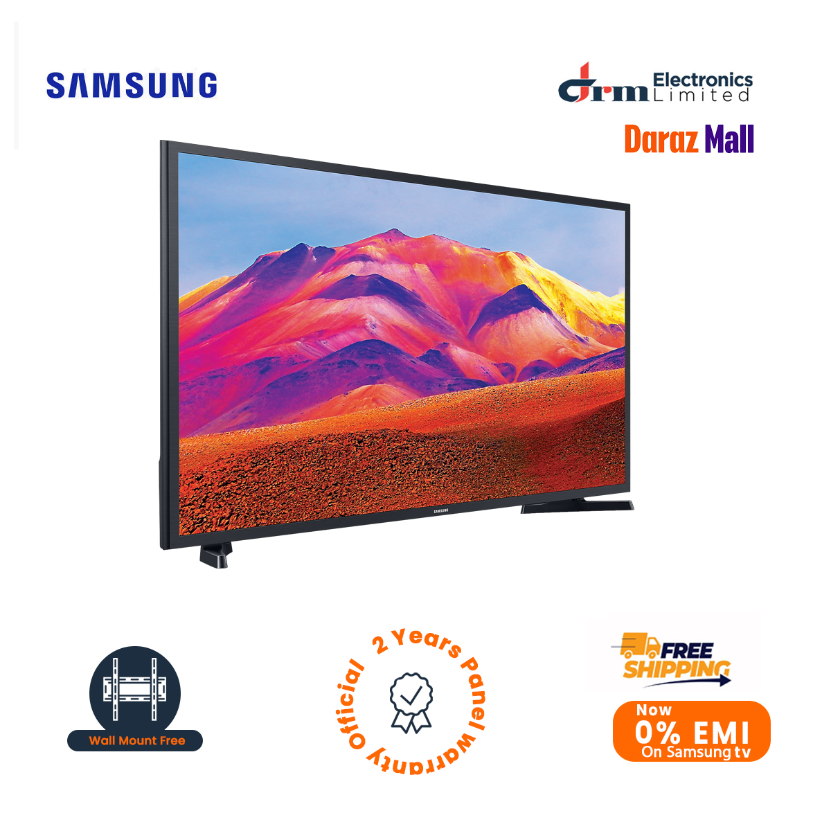 Samsung 32T4400 32 Inch HD Smart LED TV