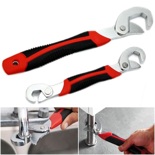 Multi-Function Quick Adjustable Wrench Spanner Set 2 PCS. 