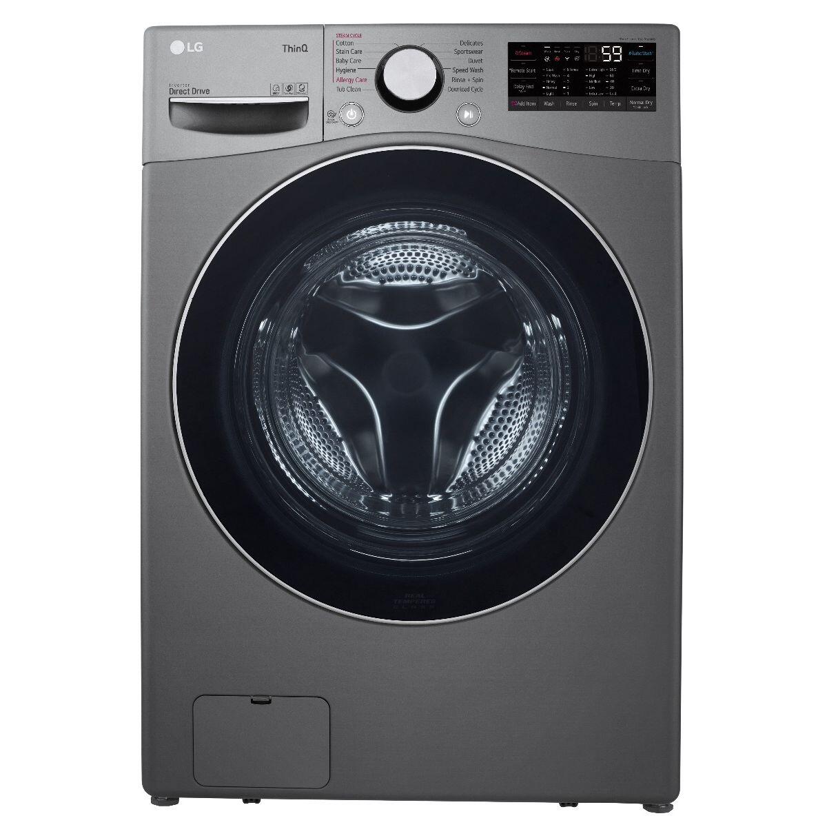 LG Front Load Washing Machine With Dryer F0L9DGP2S. 