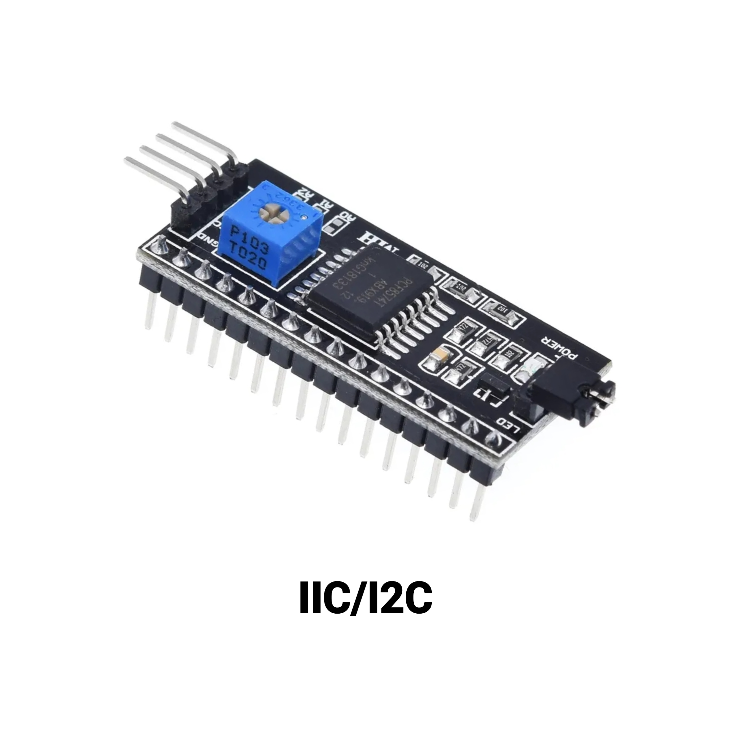 LCD1602 LCD Module Green Screen 16x2 Character LCD Display PCF8574T PCF8574 IIC I2C Interface 5V for arduino. 