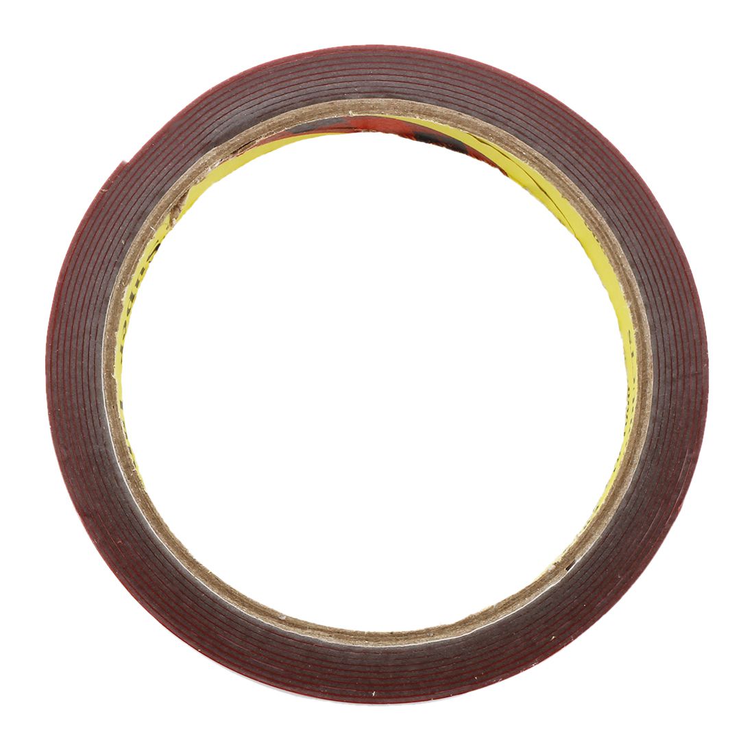 Tape , 2 Pcs 3M Length 10mm and 15mm Strong Permanent Double Sided Super Sticky Foam Tape Roll for Vehicle Car Red. 