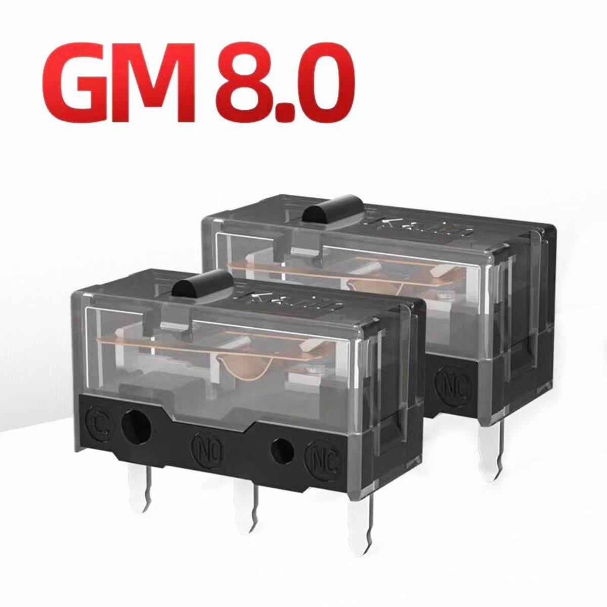 10Pcs New Product Kailh Micro Switch GM8.0 Esports Mouse Micro Swicth Computer Mice Left Right Button 80 Million Click Lifetime