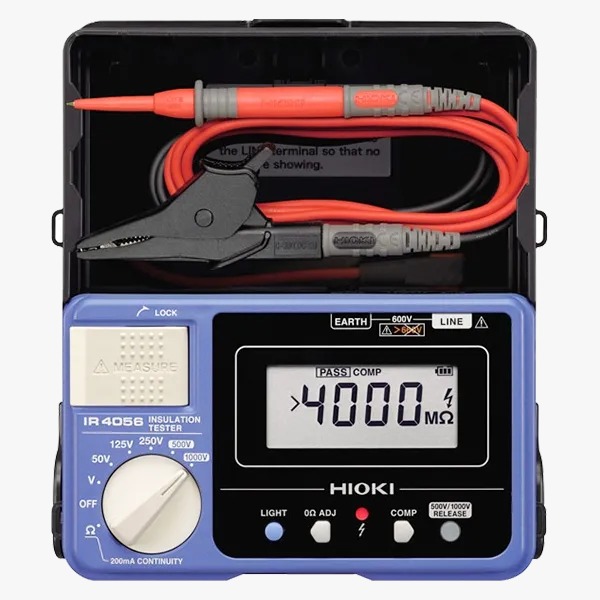 Hioki IR4056-20 Digital Insulation Tester Megohmmeter. 