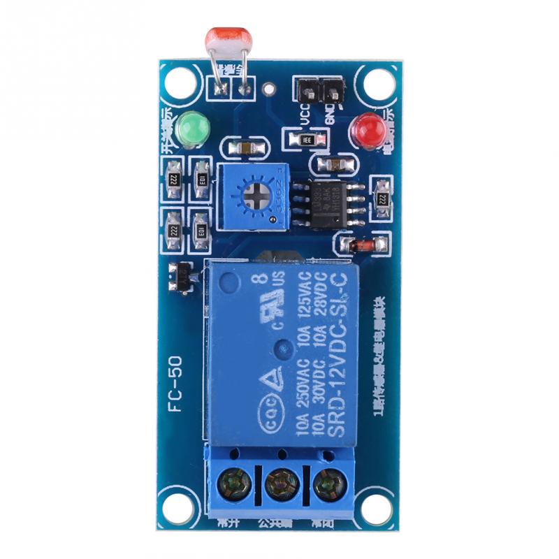 12V Stable LDR Photoresistor Relay Module Controller Light Sensor Switches Photosensitive Resistance Module Photoresistor LDR 12V. 