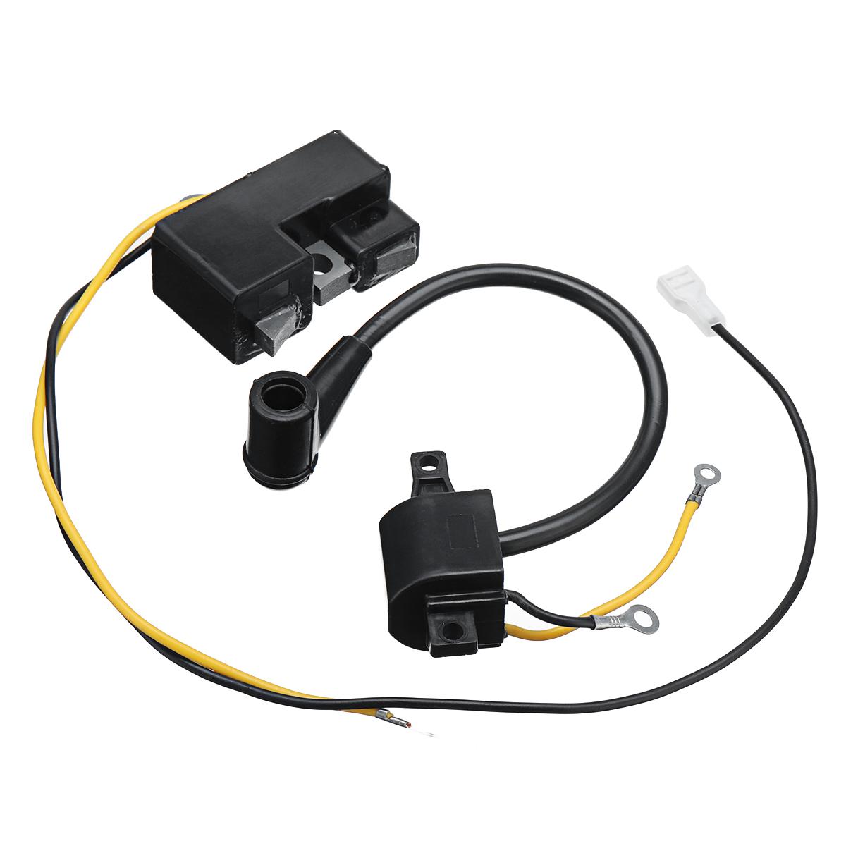 Ignition Coil Set For Husqvarna 61 162 266 Jonsered 630 670 Chainsaw Old Type -. 