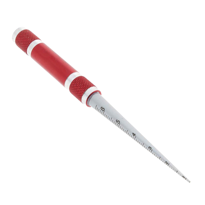 Conical Gauge Taper Welding Feeler Gauge Gage Conical Taper Gauge Feeler Depth Ruler Space Hole Measurement Tool 1-6.5Mm. 