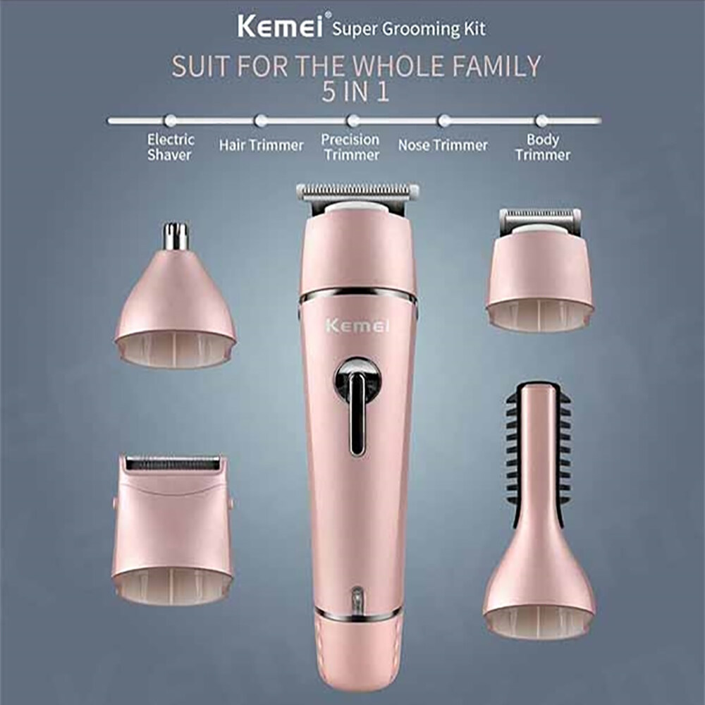 Kemei KM-1015 Professional 10 in 1 Super Grooming Kit Shaver Trimmer for Men-11.jpg