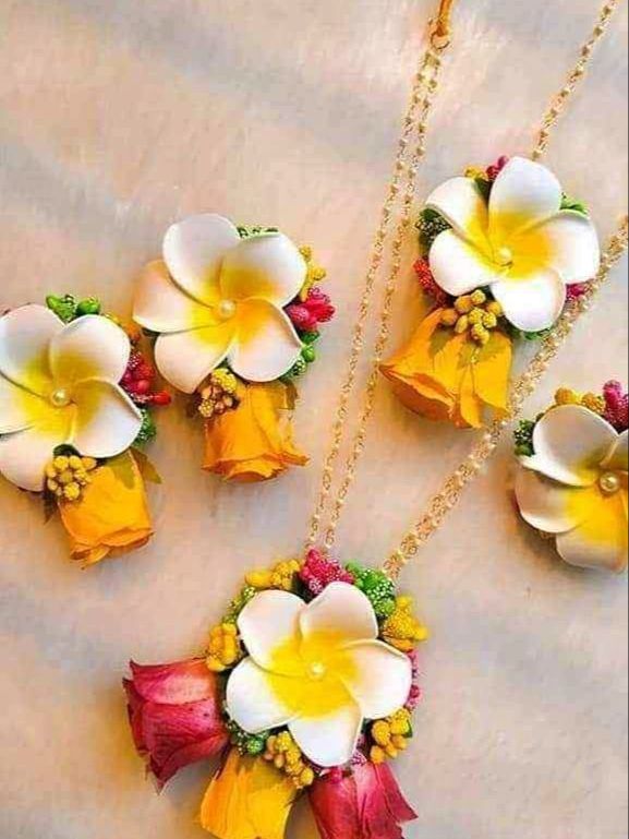 Artificial Flower Set For Girls And Women