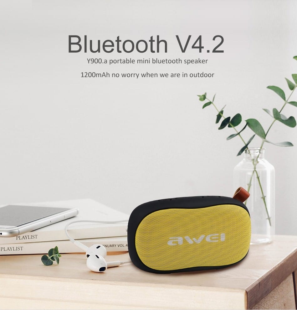 AWEI Y900 Portable Mini Bluetooth Speaker 4