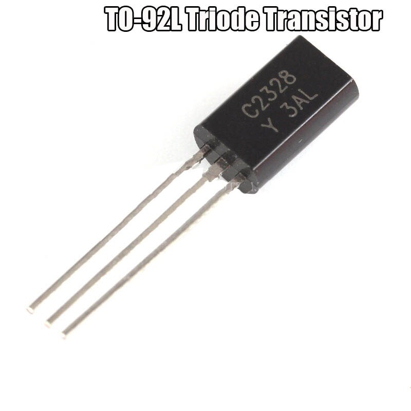 10Pcs 2SC2328 2S-C2328 2SC 2328 C2328 NPN Transistor 30V 2A 1W Low Transistor TO-92L NPN Bipolar Transistor Triode Plastic Encapsulate IC Chips Power MOSFET. 