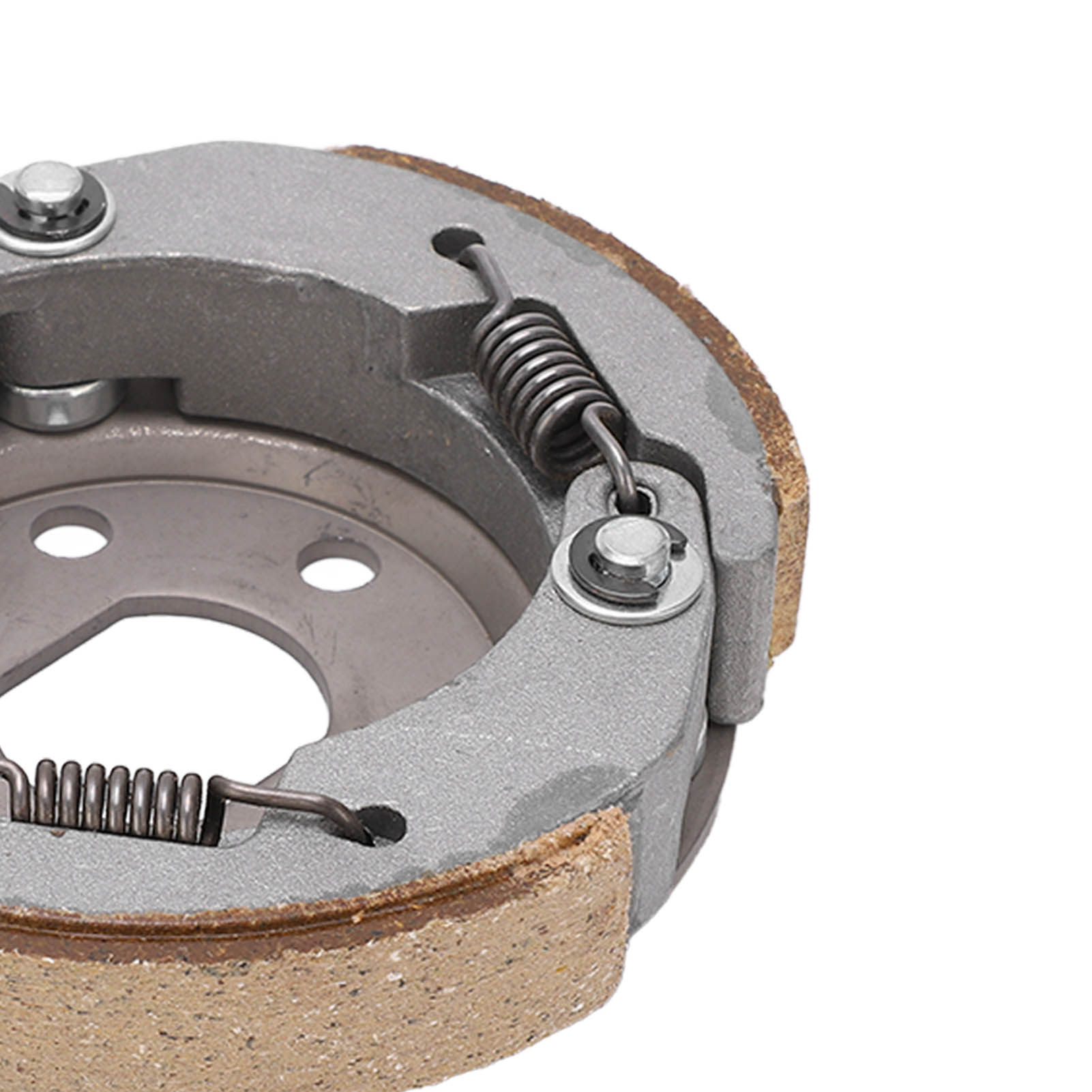Driven Wheel Clutch, Metal Centrifugal Shoes Clutch 3 Friction Plate for Maintenance Replacement for GY6-50/60/80CC Engine. 